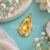 925 Sterling Silver Gold Plated Cowboy Hat Pendant