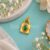 925 Sterling Silver Lock Pendant with Green Gemstone