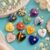 One Pcs 925 Sterling Silver Gemstone Heart Pendant