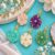 One Pcs 925 Sterling Silver Carved Flower Pendant
